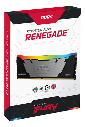 Memoria Ram Kingston Fury Renegade Rgb Ddr4, 3200mhz, 16gb
