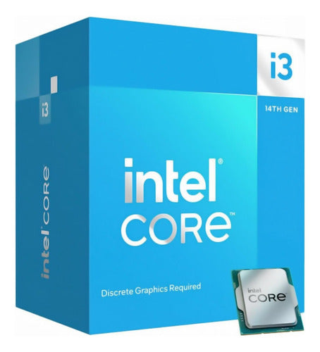 Procesador Intel Core I3 14100f 3.5ghz 4 Core Lga1700