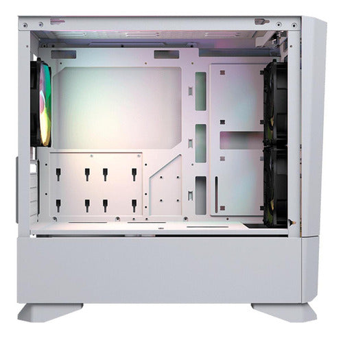 Gabinete Cougar Mg140 Air Rgb Con Ventana, Mini Tower Blanco