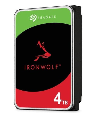 Disco Duro Para Nas Seagate Ironwolf 3.5 4tb Sata3 6 5400rpm