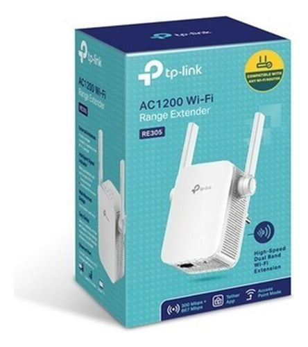 Repetidor Expansor Wifi Tp-link Re305 Ac1200 2.4 & 5ghz