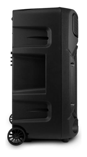Bocinas Bafle Vorago.ksp-502 80w Fm Bt Recargable 1 Microfon