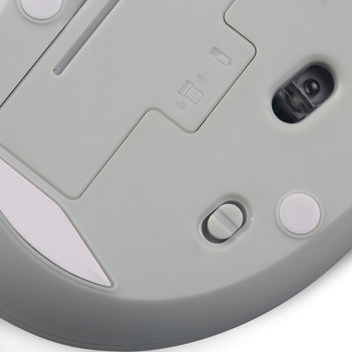 Mouse Getttech Óptico Gac-24407g Inalámbrico Usb 1600di Gris