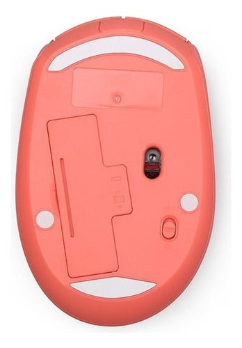 Mouse Getttech Óptico Gac-24405r Inalámbrico Usb 1600dp Rojo