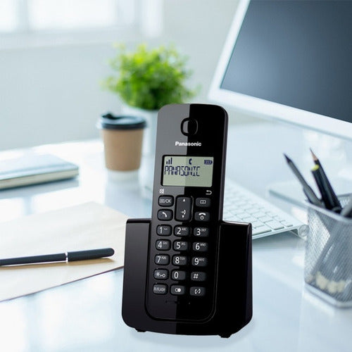 Panasonic Teléfono Inalámbrico Dect, 1 Auricular Negro