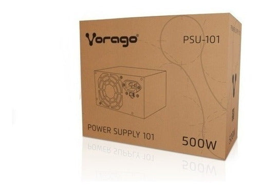 Fuente De Poder Vorago Psu-101, Atx, 500w