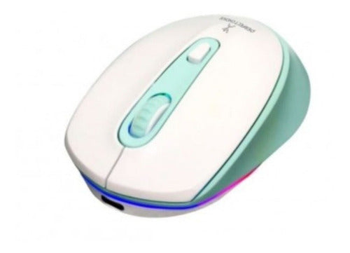 Mouse Ergonómico Perfect Choice Óptico Lumier Inalámb /vc Blanco