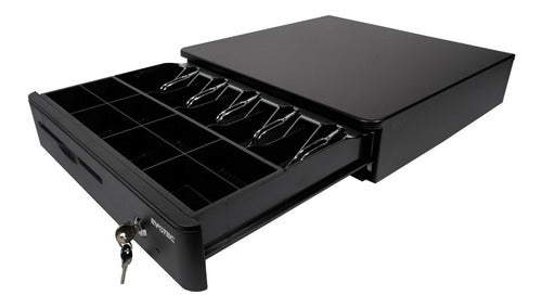 Cajon Para Dinero Metalico Ev-3003 Interfaz Rj11 Negro