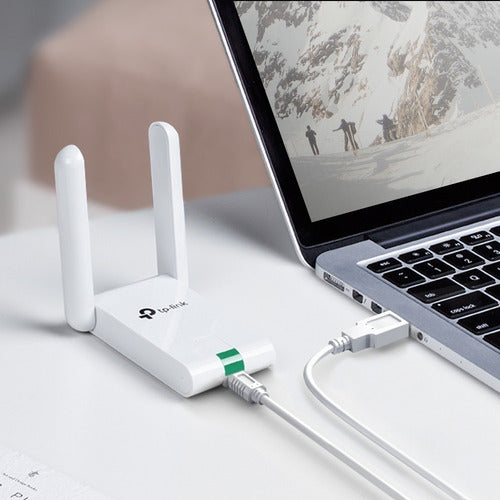 Adaptador Red Wifi Usb Tp-link Tl-wn822n 300mbps 2 Antenas