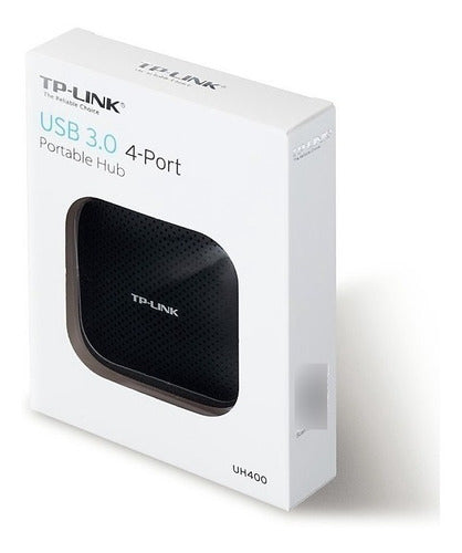 Tp-link Hub Portátil Usb A 3.0 De 4 Puertos, 5000 Mbit Negro