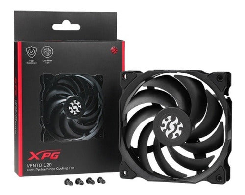 Ventilador XPG VENTO 120mm PC Gamer VENTO120-BKCWW