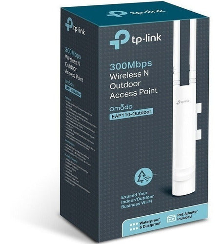 Access Point Omada TP-LINK EAP110-Outdoor - 300 Mbit/s, 5 dBi