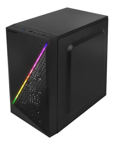 Gabinete Acteck Kyoto Gc460 Con Ventana, Micro Tower 500 W
