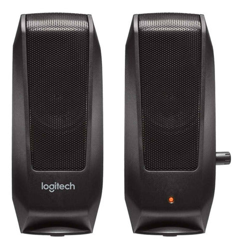 Bocinas Logitech 2.0 Multimedia S120 3.5mm Y Rca 980-000161