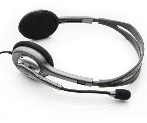 Audífonos Logitech H111 Gris