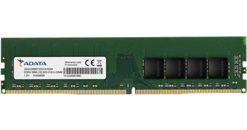 ADATA AD4U320032G22-SGN módulo de memoria 32 GB 1 x 32 GB DDR4 3200 MHz
