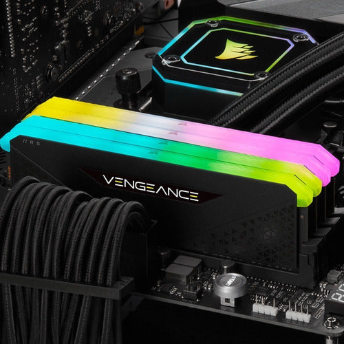 Memoria Ddr4 8gb 3200mhz Corsair Vengance Rgb By Tecnowow