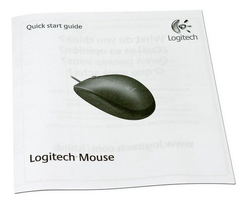 Mouse Óptico Logitech M90, Usb.