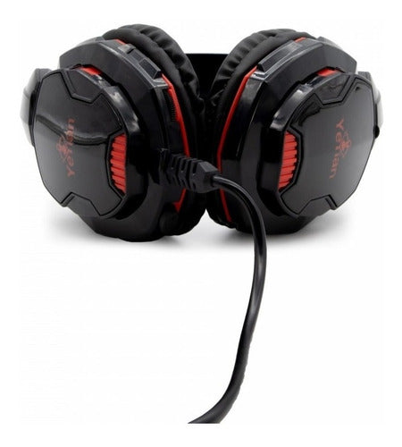Diadema Gaming Yeyian Yh2000 Tempest 3.5"Mm Pc Consola Usb L