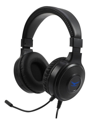 Naceb Audífonos Gamer Black Mamba Alámbrico 2 M Negro