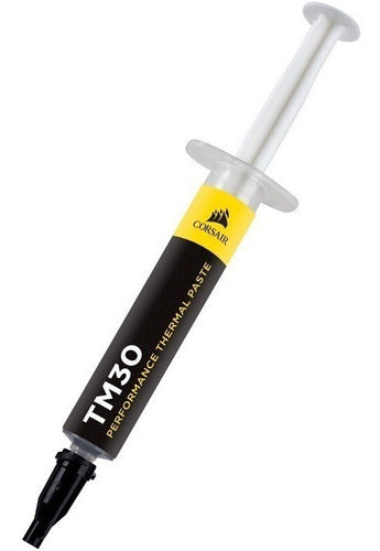 Corsair TM30 Pasta térmica de rendimiento | Ultraba impedancia térmica CPU/GPU | 3 gramos | w/aplicador