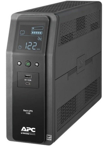 No Break Apc Br1100m2-lm 1100va 600w 120v 10 Contactos 2 /vc