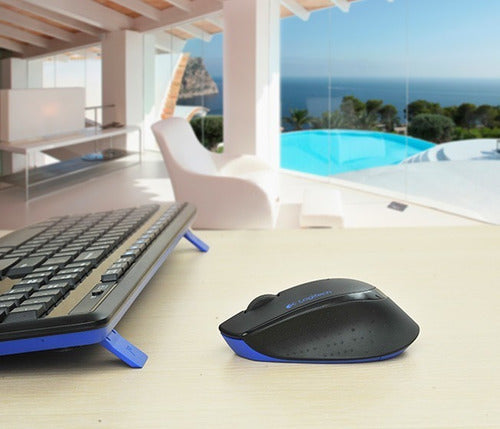 Kit Logitech Mk345 Teclado Y Mouse Inalambrico (920-007820)