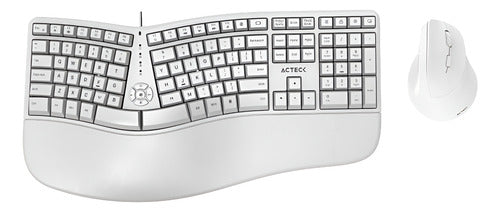 Kit De Teclado Y Mouse Acteck Virtuos Fitt Mk770 Inalámbrico