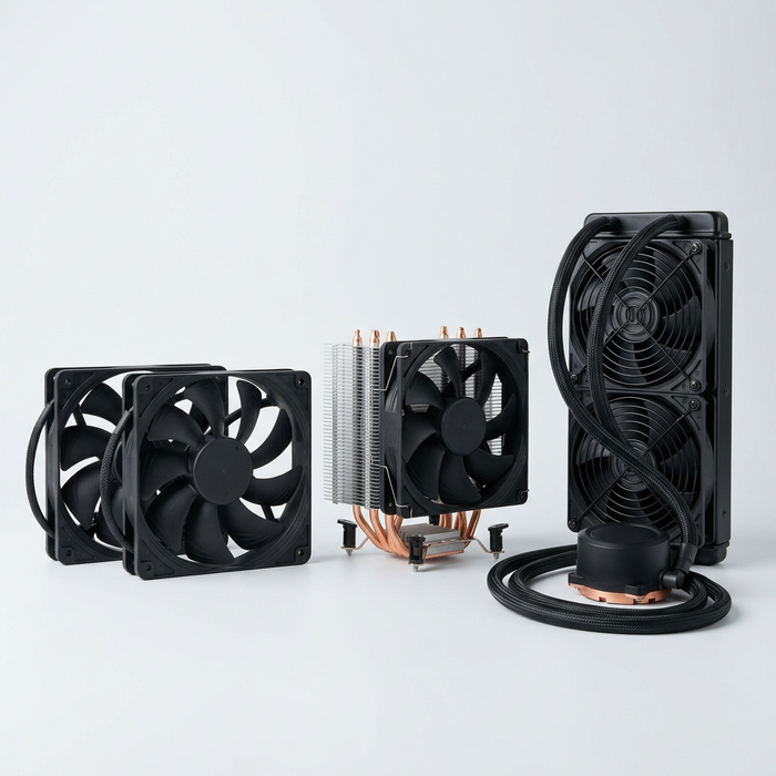 Ventiladores y sistemas de refrigeración para PC