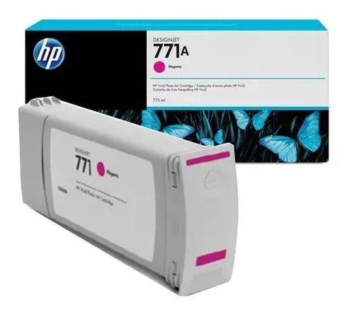 Cartucho De Tinta Magenta 775ml 771a B6y17a