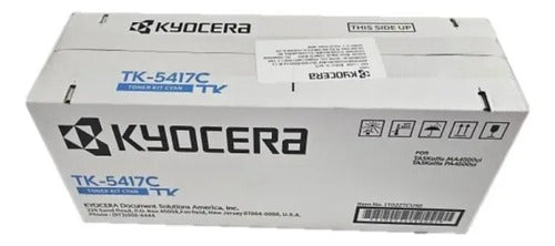 Tóner Kyocera Tk-5417c Cian, 13.000 Páginas 1t02z7cus0 Cian