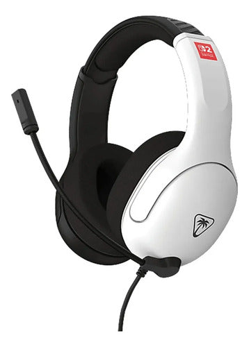Auriculares Juego Con Cable Turtle Beach Nintendo Switch 2 Black/white