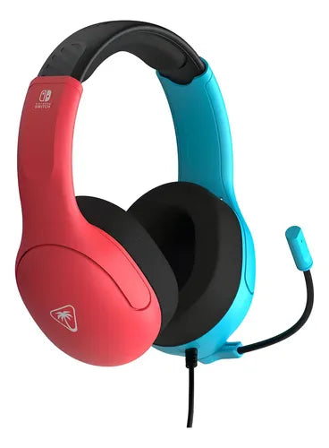 Auriculares De Juego Con Cable Turtle Beach Airlite Fit Rojo Rojo/azul