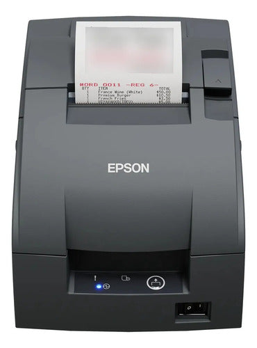 Epson Tm-u220iib Impresora De Tickets, Matriz Punto Ethernet Negro