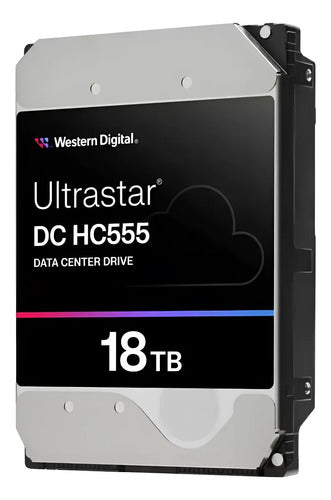 Disco Duro Servidor Wd Ultrastar Hc555 3.5  18tb Sata Iii Negro