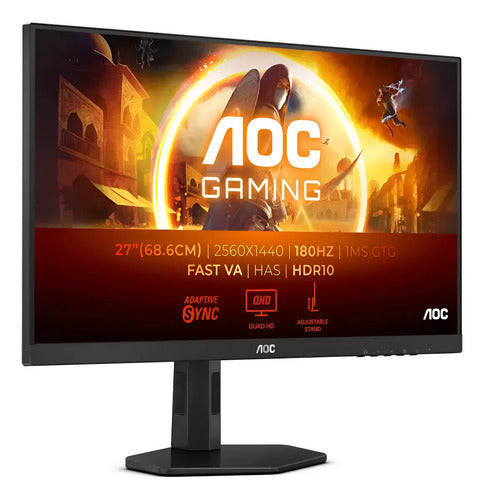 Monitor Gamer Aoc Q27g4xn Lcd Fast Va 27 , 2560x1440, 180hz