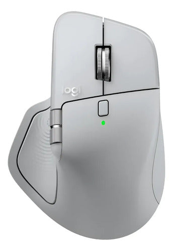 Mouse Ergonómico Logitech Mx Master 4 Blueeye Gris 8.000dpi Gris Pálido