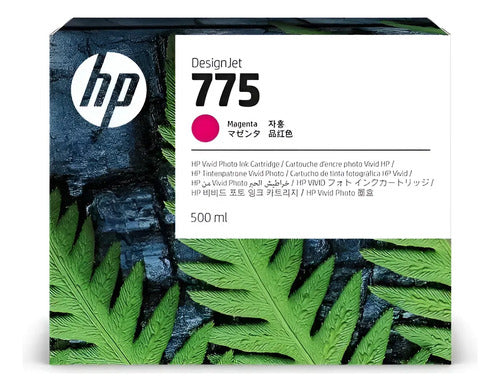 Cartucho De Tinta Hp 1xb18a Color Magenta De 500 Ml