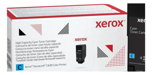 Tóner Xerox 006r04633 Cian Alta Cap 12,000 Pág C620 Cian