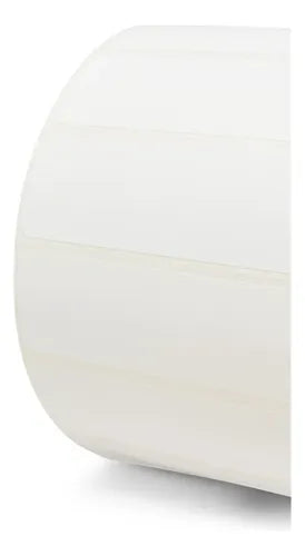 Etiquetas Zebra 3x1 Térmicas 10010043 Caja 6 Rollos X 2340 Blanco Térmicas