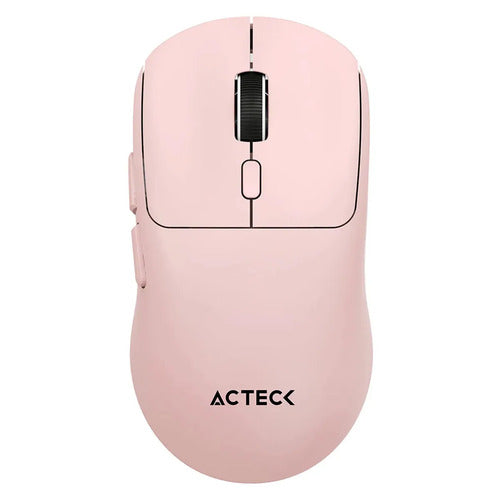 Mouse Ergonómico Acteck Instinct Click Mi484 Bt Rosa