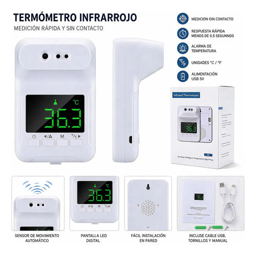 Termometro De Pared Ksa Modelo K-3s