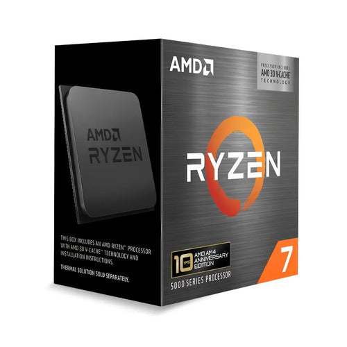 Procesador Amd Ryzen 7 5800x3d, Am4, 8 Núcleos, 4.50ghz