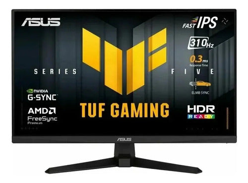 Monitor Asus Tuf Vg259qmrl5a 24,5 Fhd 310hz 1ms Gtg Hdmi Neg Negro