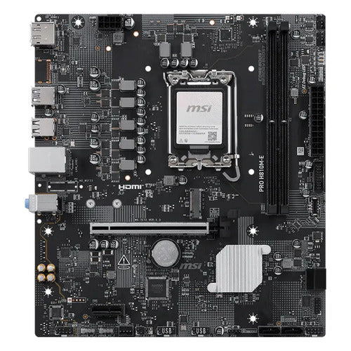 Tarjeta Madre Msi Pro H810m-e, Micro-atx Lga 1851 128gb Ddr5
