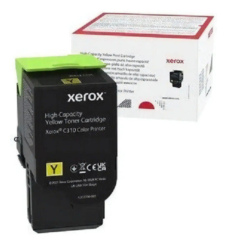 Tóner Xerox 006r04371 Amarillo 5500 Páginas Para Xerox C310 Amarillo