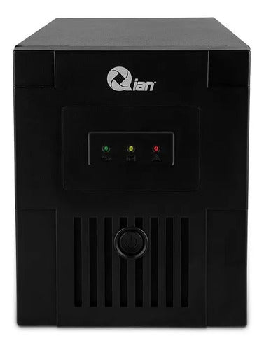 No Break Qian Qei-1000-01 Línea Interactiva, 600w, 1000va Negro
