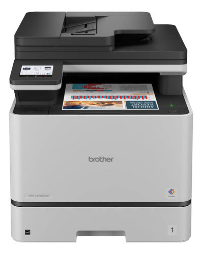 Multifuncional Láser Color Brother Valor Mfcl8730cdw 33 Ppm Blanco