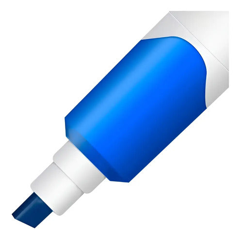 12pzs Marcador Aquarelo Grip Azul Claro Azor 2200ac /vc