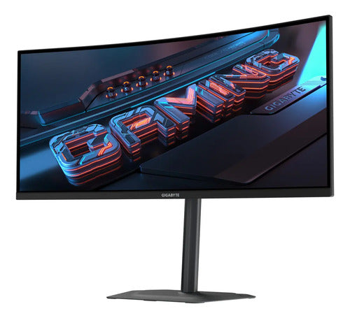 Monitor Gamer 34 Gigabyte Curvo Wide Wqhd 120hz 1ms Gs34wqca Negro